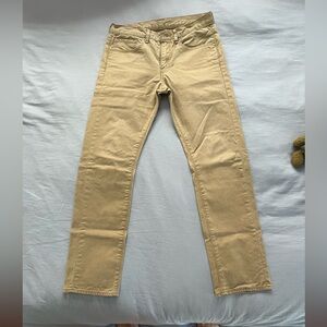 Men's Tan Jeans